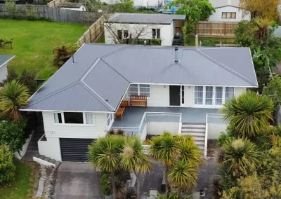 House with new roof