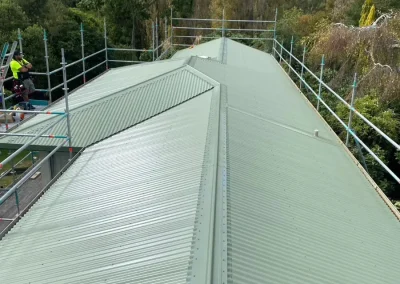 Roof replacement project in Taupo